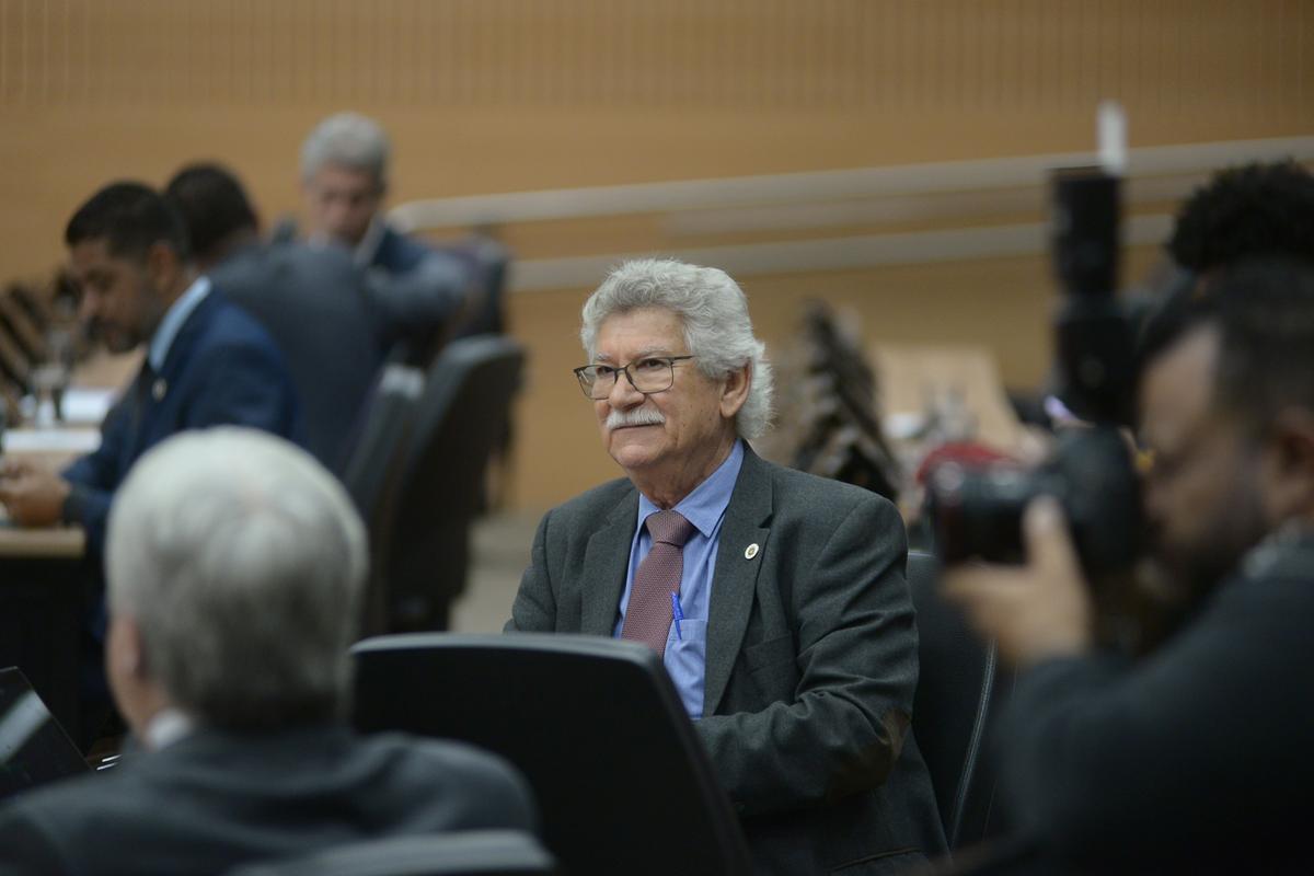 Zé Carlos participa de sessão na Câmara, um dia após o juiz Mauro Iuji Fukumoto aceitar denúncia do MPSP contra ele (Alessandro Torres)