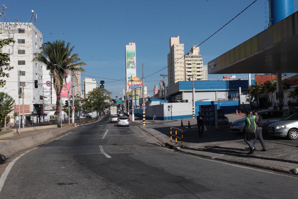A avenida Senador Saraiva, no Centro de Campinas, tem sido palco de ocorrência de inúmeros assaltos (Rodrigo Zanotto)