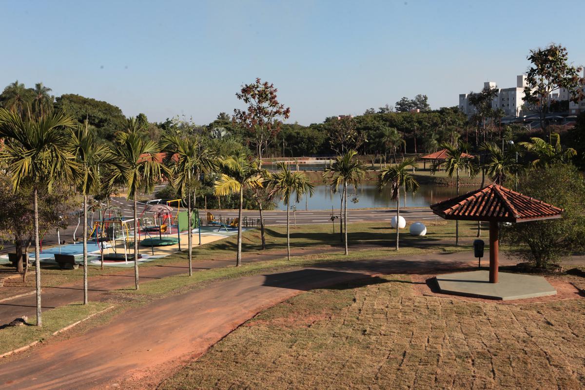 Parque das Águas, no Parque Jambeiro, foi totalmente remodelado (Rodrigo Zanotto)