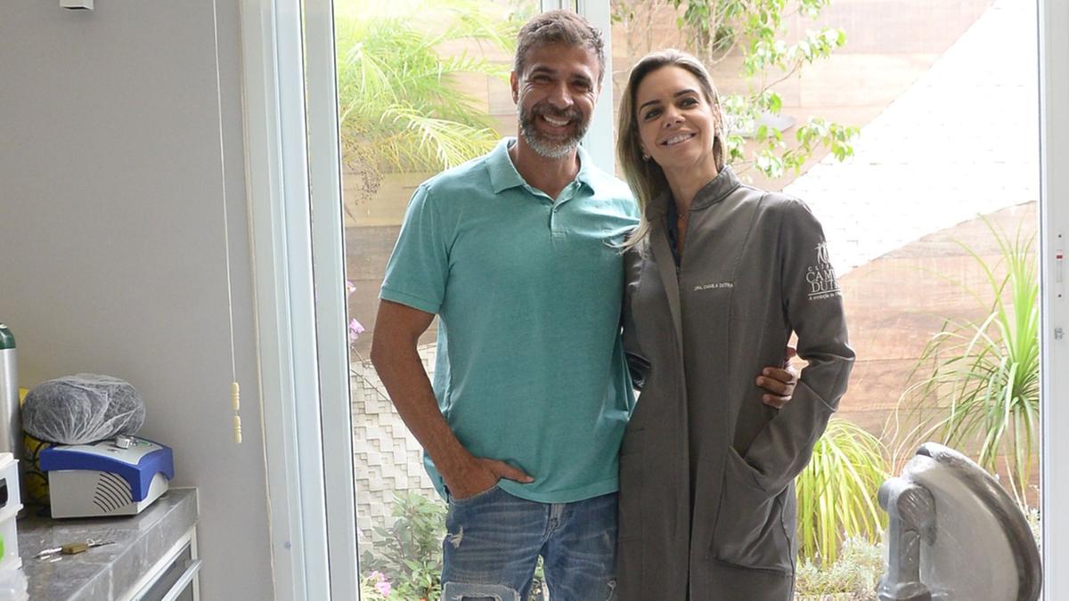 Camila e Fabiano construíram uma parceria nas duas frentes (Alessandro Torres)