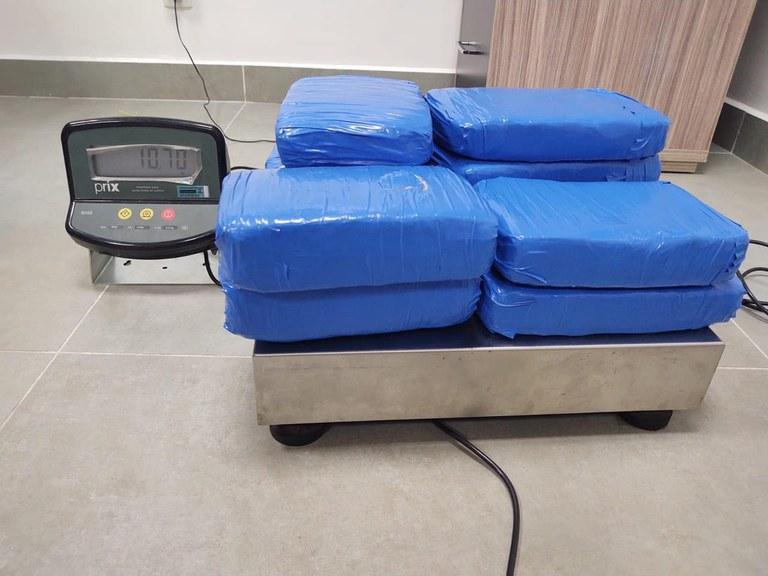 Drogas apreendidas pela Polícia Federal (Divulgação/ PF)