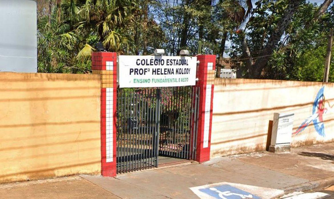 Ataque foi no Colégio Estadual Professora Helena Kolody, em Cambé, no Paraná (Colégio Estadual Professora Helena Kolody/ Divulgação)