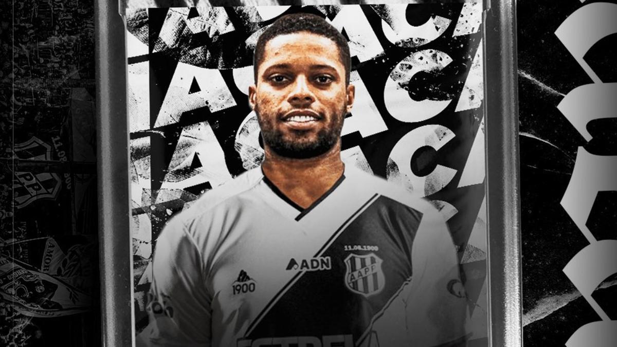 André é apresentado como novo jogador da Ponte Preta (Reprodução/ Twitter)