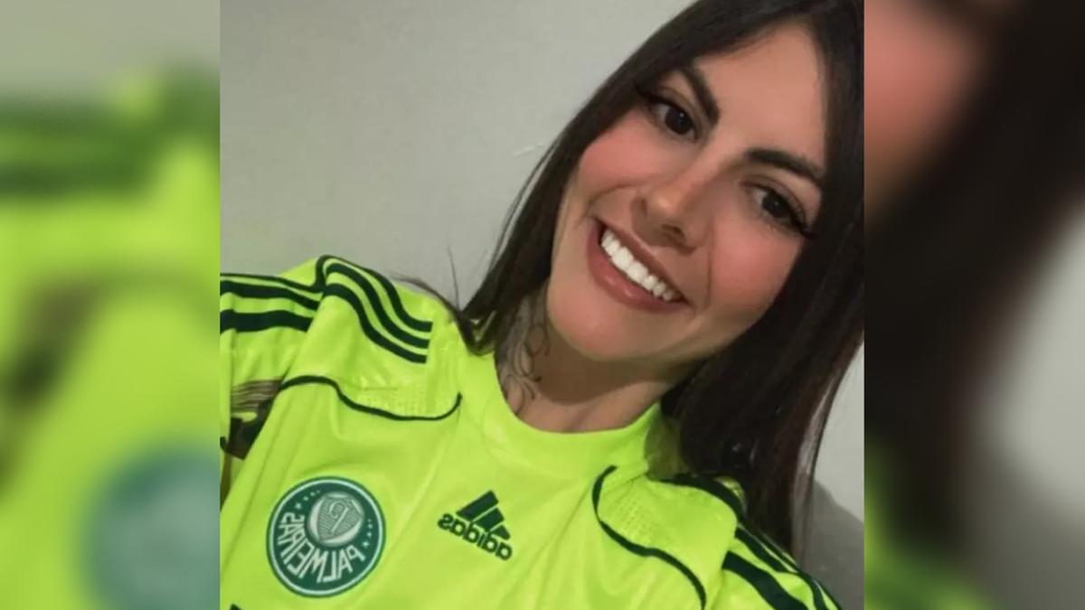 Gabriela Anelli, de 23 anos, foi ferida no pescoço por uma garrafada (Reprodução/ Redes Sociais)