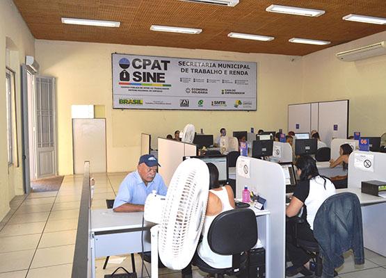 Para se candidatarem, os trabalhadores podem agendar atendimento presencial no CPAT (Arquivo/ PMC)