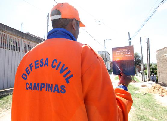 Prefeitura tem cinco vagas para a Defesa Civil (Fernanda Sunega/Arquivo PMC)