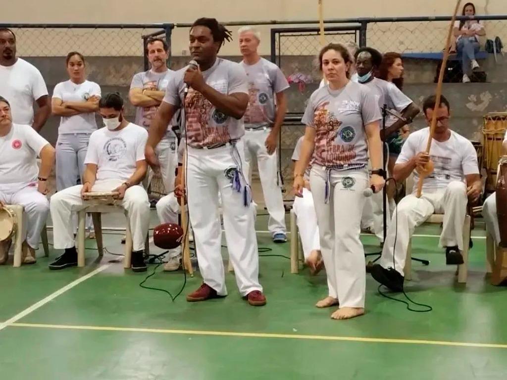 Os contramestres Rafael Teodoro do Nascimento e Michelle Rodrigues ajuda a difundir a capoeira em Campinas (Reprodução/ Instagram)