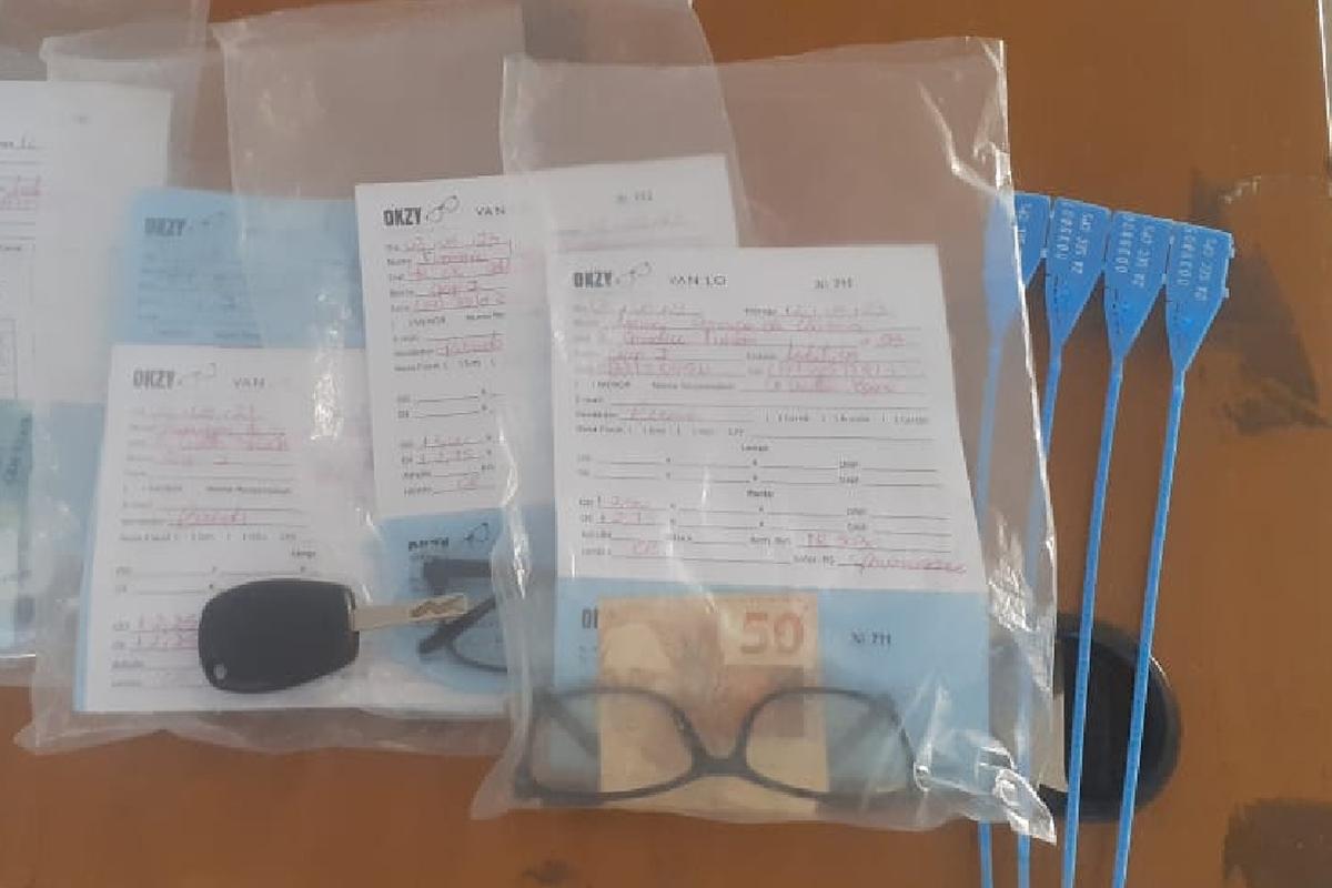 Material apreendido na operação conjunta da Guarda Civil Municipal (GCM) e da Polícia Civil (Willians Morran/Mandiga News Noticias)