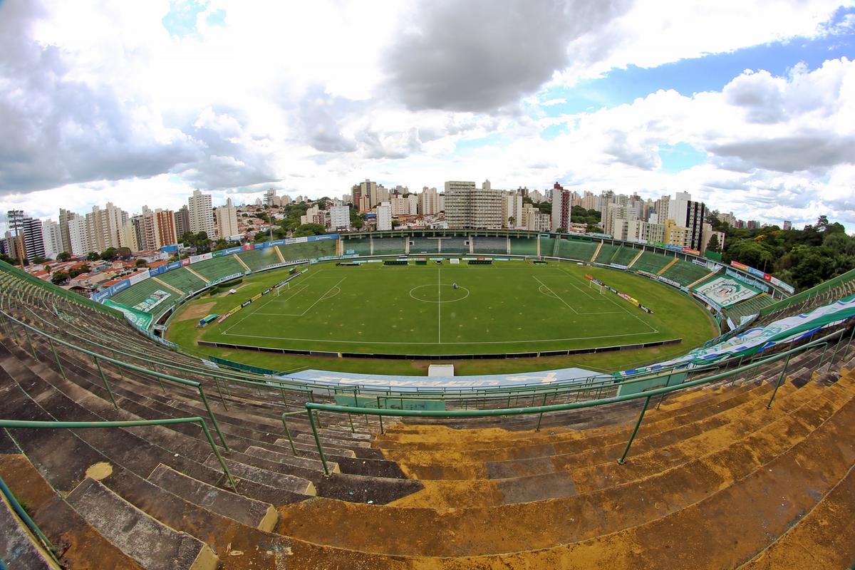No ano passado, o Guarani cedeu o seu estádio para a decisão (Divulgação)