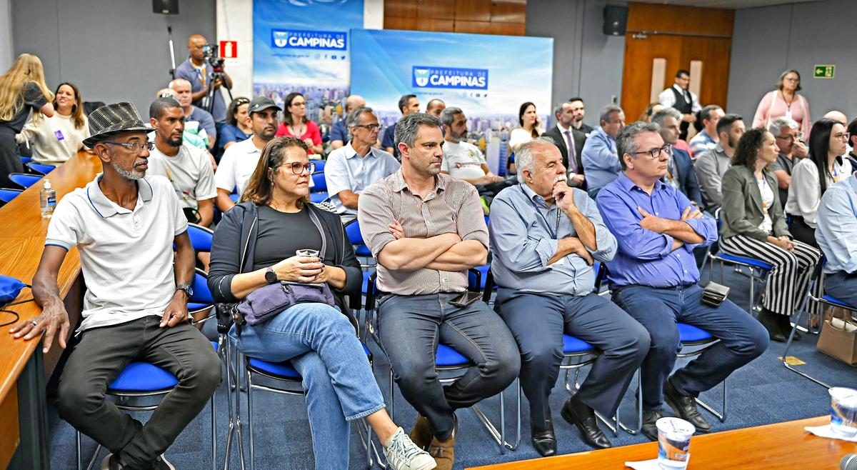 O secretário Fernando Vanin e sua equipe fazem um trabalho de aproximação da Linfurc (Eduardo Lopes/ Prefeitura Municipal de Campinas (PMC))