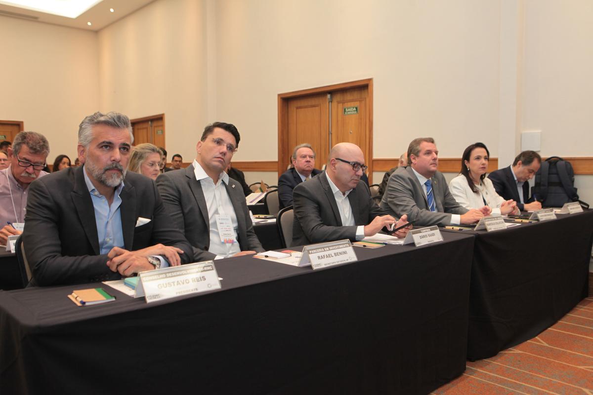 Durante o encontro com prefeitos da região, Benini ouviu pedidos para que o Trem Intercidades seja levado, numa segunda etapa, até outras cidades, como Santa Bárbara d’Oeste, Piracicaba e Serra Negra (Rodrigo Zanotto)