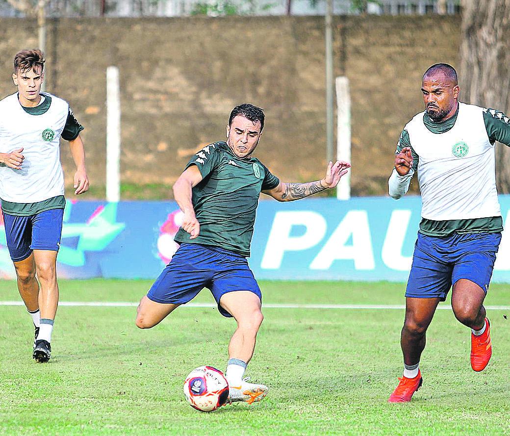 Andrigo já está registrado no Boletim Informativo Diário e pode ser aproveitado por Allan Aal no jogo de hoje.  (Thomaz Marostegan/ Guarani FC)