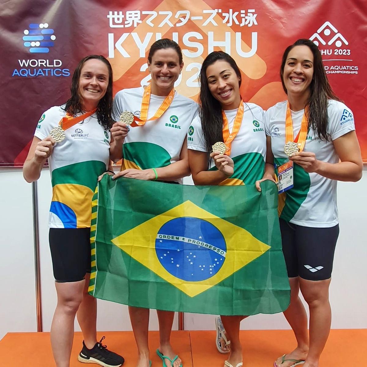 Ouro, prata e bronze: Brasil leva seis medalhas no Mundial de