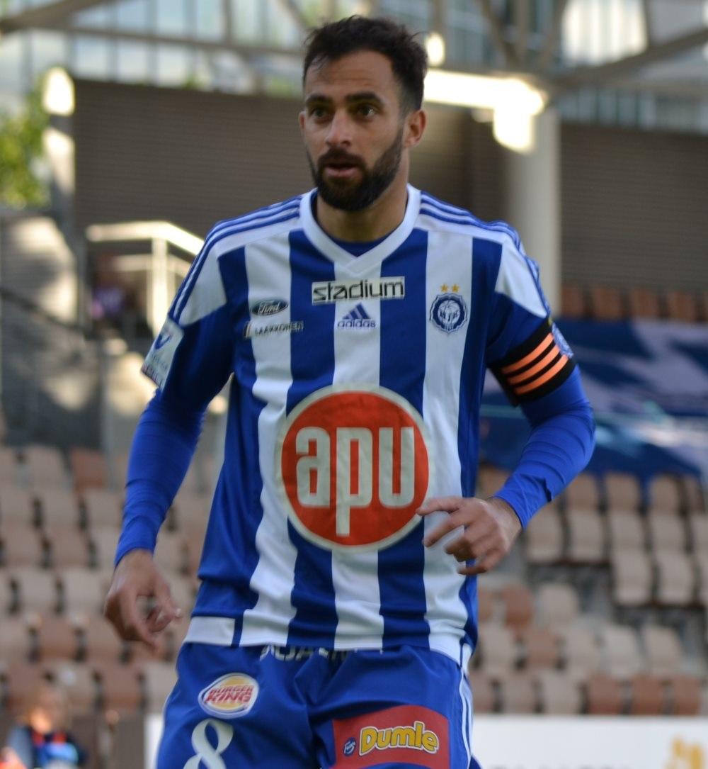 Rafinha - HJK Finlândia - Começou no Canto da Vila e chegou à Champions Legue em 2016 (Divulgação)