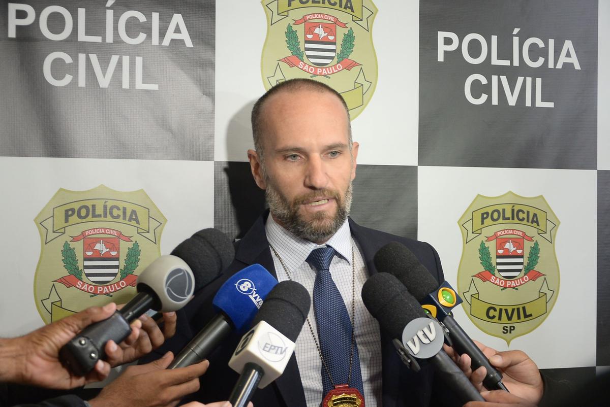 O delegado Luiz Fernando Marucci observou que, se surgirem novas informações, um novo processo investigativo poderá ser iniciado (Rodrigo Zanotto)