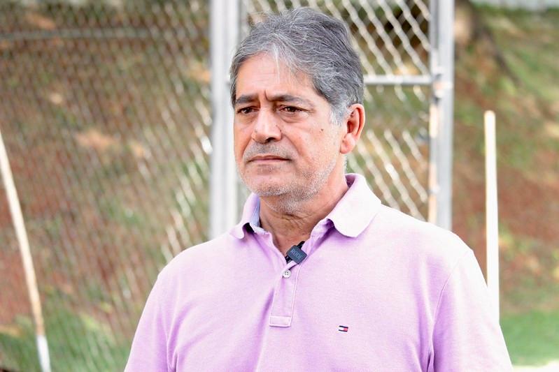 O presidente Marco Eberlin: confiança no trabalho da comissão técnica (Diego Almeida/PontePress)