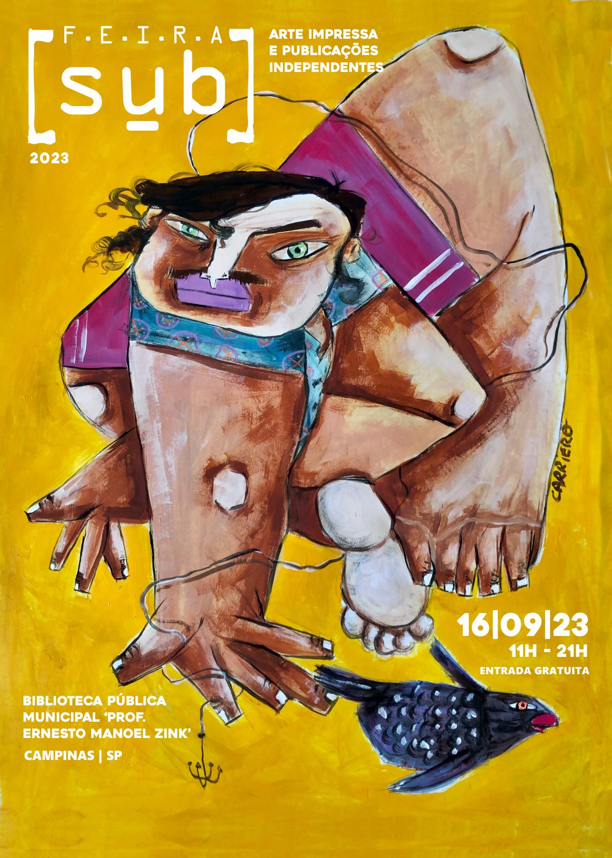 Cartaz da Feira SUB de Arte Impressa e Publicações Independentes (Divulgação)