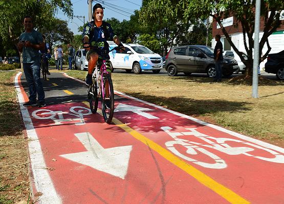 Campinas tem mais de 100km de ciclovia (Divulgação)