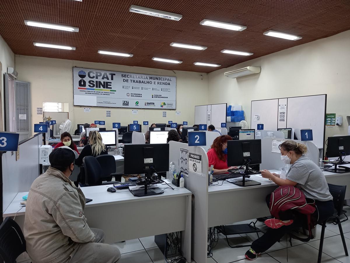 Para participar da seleção, os trabalhadores devem procurar o CPAT presencialmente ou acessar o atendimento on-line (Arquivo PMC)
