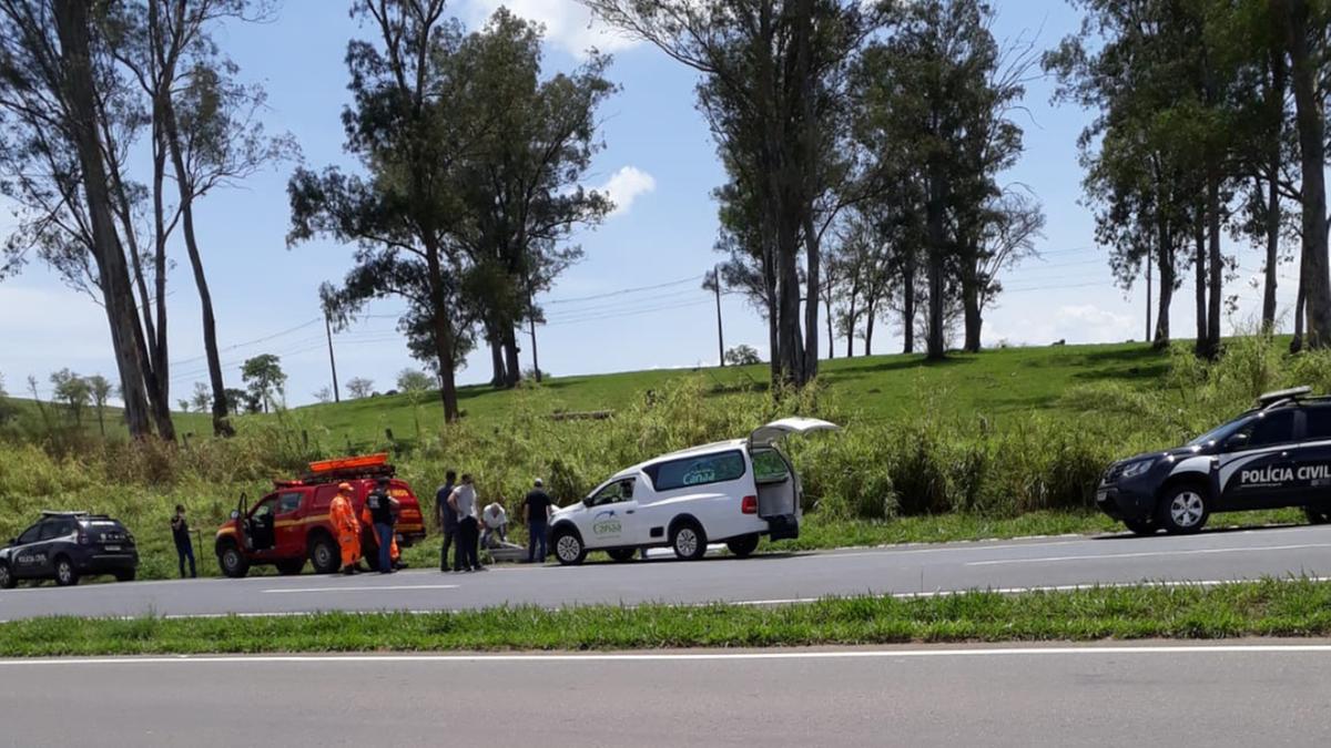 Policiais encontraram o corpo de Edézio Tomé dos Santos enterrado nas proximidades da Rodovia MG-050 (Divulgação)