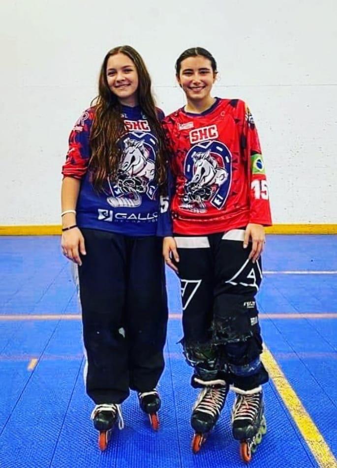 Laís Almeida e Julia Lintz, ambas da Hípica, foram convocadas para a seleção brasileira (Divulgação)