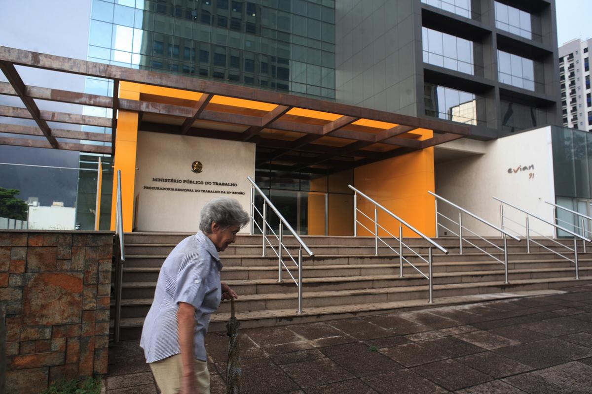 Sede do Ministério Público do Trabalho (MPT) da 15ª Região, que abrange uma extensa área do território paulista, formada por 599 municípios (Kamá Ribeiro)