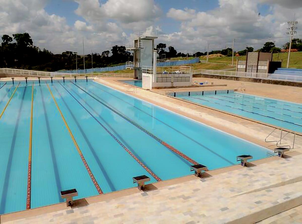 Piscina olímpica também integra o espaço (Divulgação)