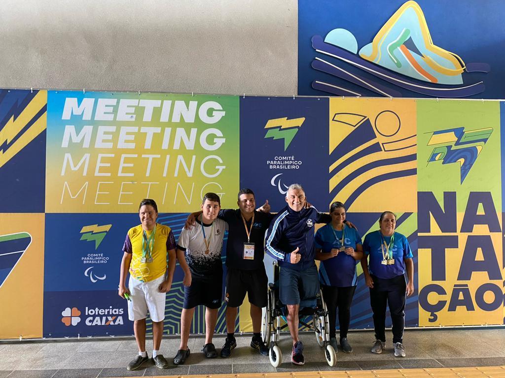 Equipe paralímpica de Campinas teve grande performance em meeting disputado em São Paulo neste mês (Divulgação)