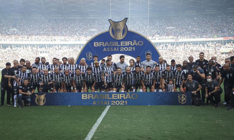 Bahia respira, Grêmio agoniza e Atlético-MG faz a festa com a torcida (Pedro Souza/Atletico)