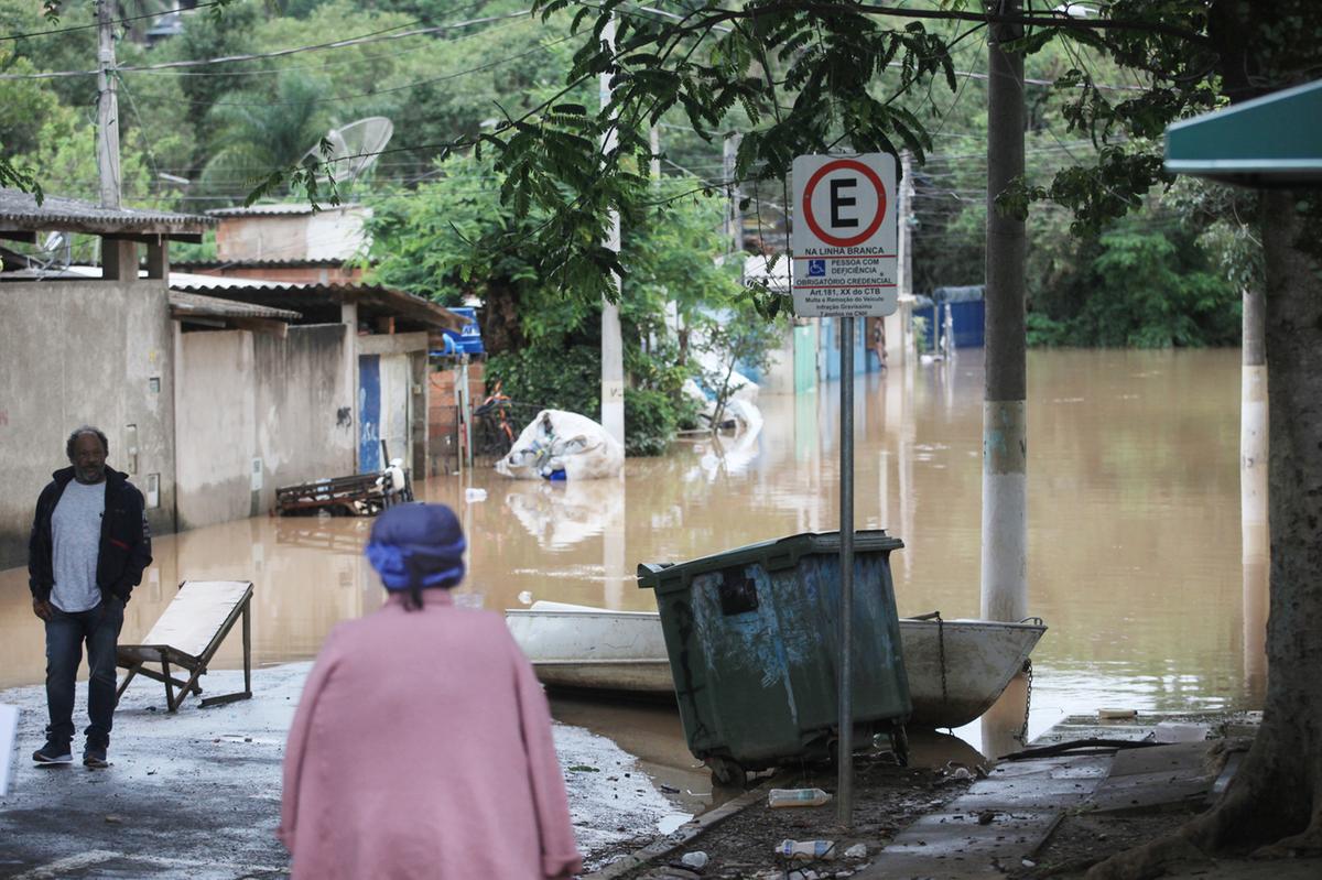 O Beco do Mokarzel no distrito de Sousas é uma das regiões mais sujeitas a inundações em períodos chuvosos; Campinas registra atualmente 30 áreas sujeitas a enchentes (Kamá Ribeiro)