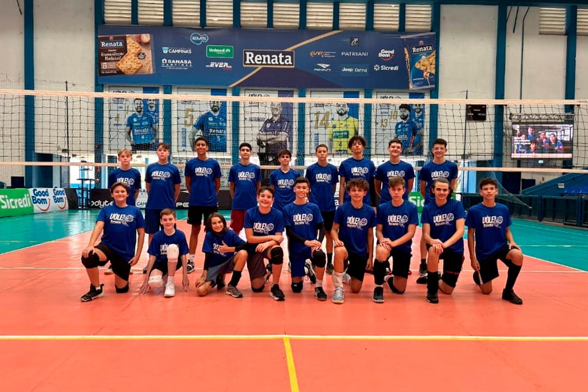 Oportunidade de atuar no Ginásio do Taquaral arranca sorrisos e desperta concentração dos candidatos (Vôlei Renata)