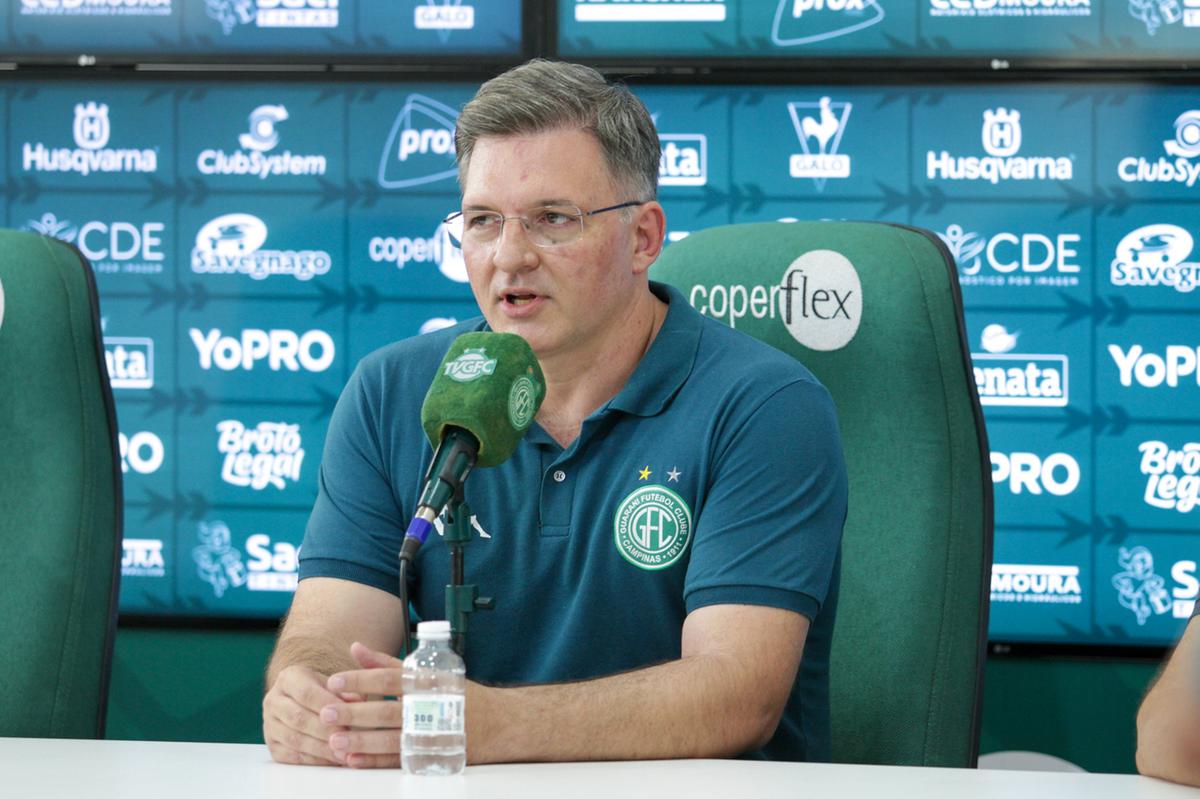 André Marconatto: “os desafios de 2023 foram valiosos aprendizados” (Thomaz Marostegan/Guarani FC)