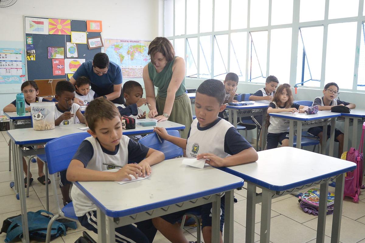 Projeto vai oferecer exames oftalmológicos gratuitos para um grupo de 4,6 mil estudantes da rede municipal de ensino (Rodrigo Zanotto)