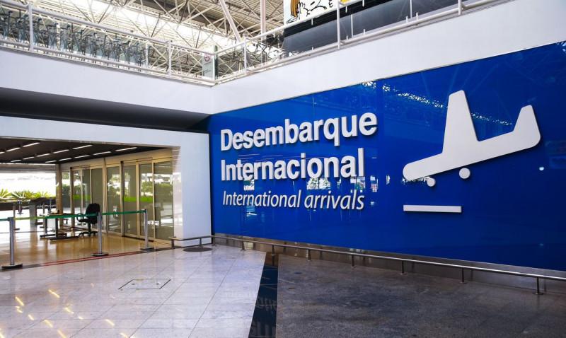 Aeroporto Internacional Juscelino Kubitschek, terceiro maior aeroporto do Brasil com pouca movimentação de passageiros (Marcello Casal JrAgência Brasil)