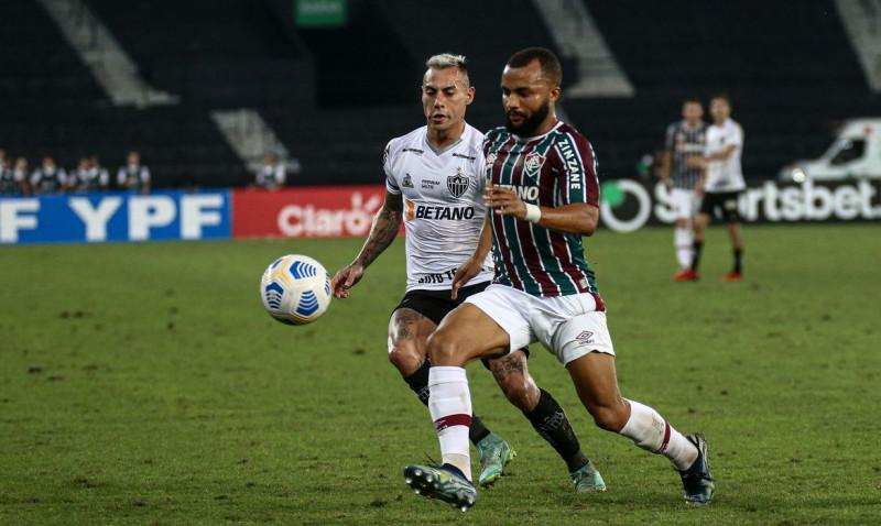 Rio de Janeiro - 26/08/2021 - Nilton Santos .
Fluminense enfrenta o Atlético MG esta noite no Nilton Santos pela 1ª partida das quartas de finais da Copa do Brasil 2021.
FOTO: LUCAS MERÇON / FLUMINENSE F.C.
.
IMPORTANTE: Imagem destinada a uso institucional e divulgação, seu
uso comercial está vetado incondicionalmente por seu autor e o
Fluminense Football Club.É obrigatório mencionar o nome do autor ou
usar a imagem.
.
IMPORTANT: Image intended for institutional use and distribution.
Commercial use is prohibited unconditionally by its author and
Fluminense Football Club. It is mandatory to mention the name of the
author or use the image.
.
IMPORTANTE: Imágen para uso solamente institucional y distribuición. El
uso comercial es prohibido por su autor y por el Fluminense Football
Club. És mandatório mencionar el nombre del autor ao usar el imágen. (Lucas Mercon)