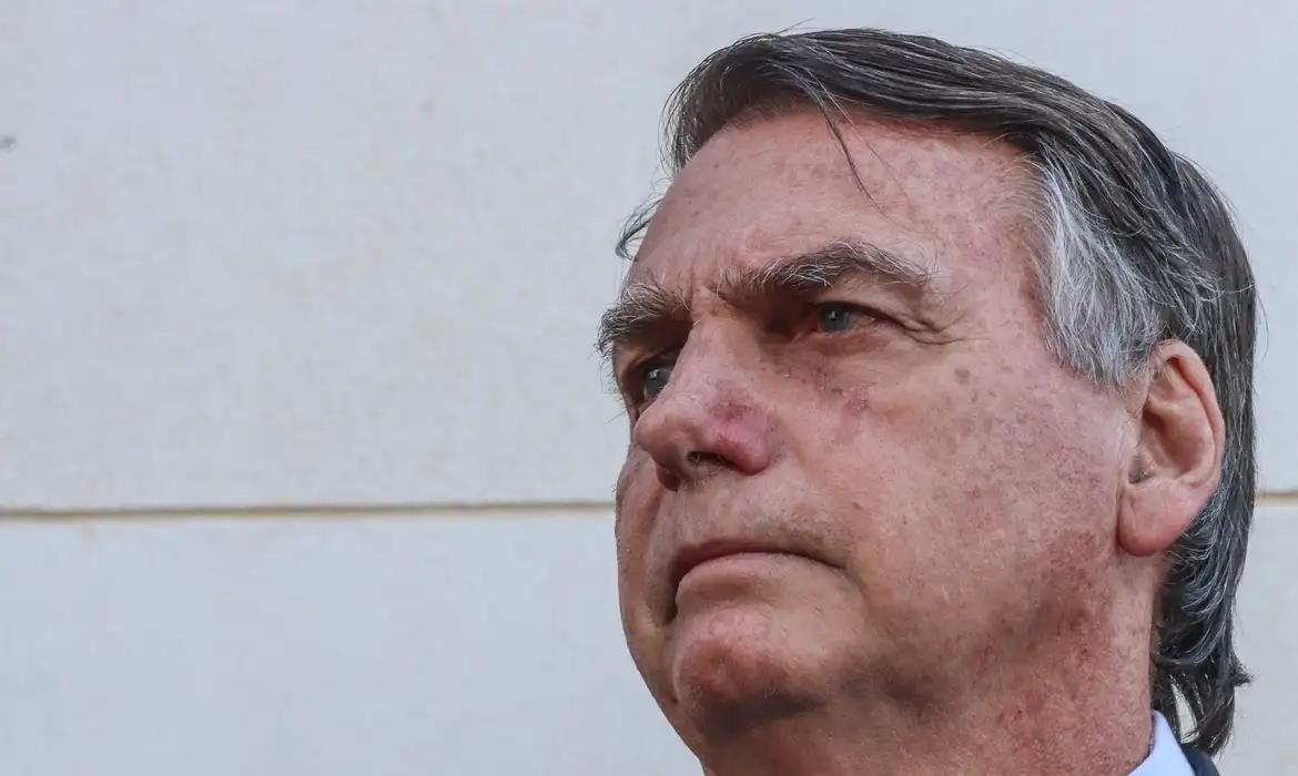 O ex-presidente Jair Bolsonaro é um dos alvos da Operação Tempus Veritatis (Valter Campanato/Agência Brasil)