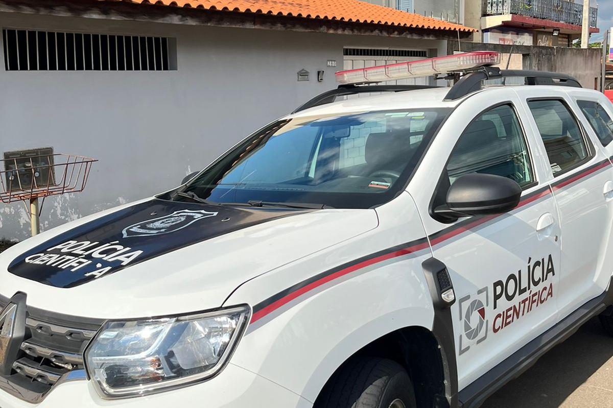 Residência do casal na Vila Bressani em Paulínia; crime ocorreu por volta das 14h30 (Nilsão Live/ Paulínia)