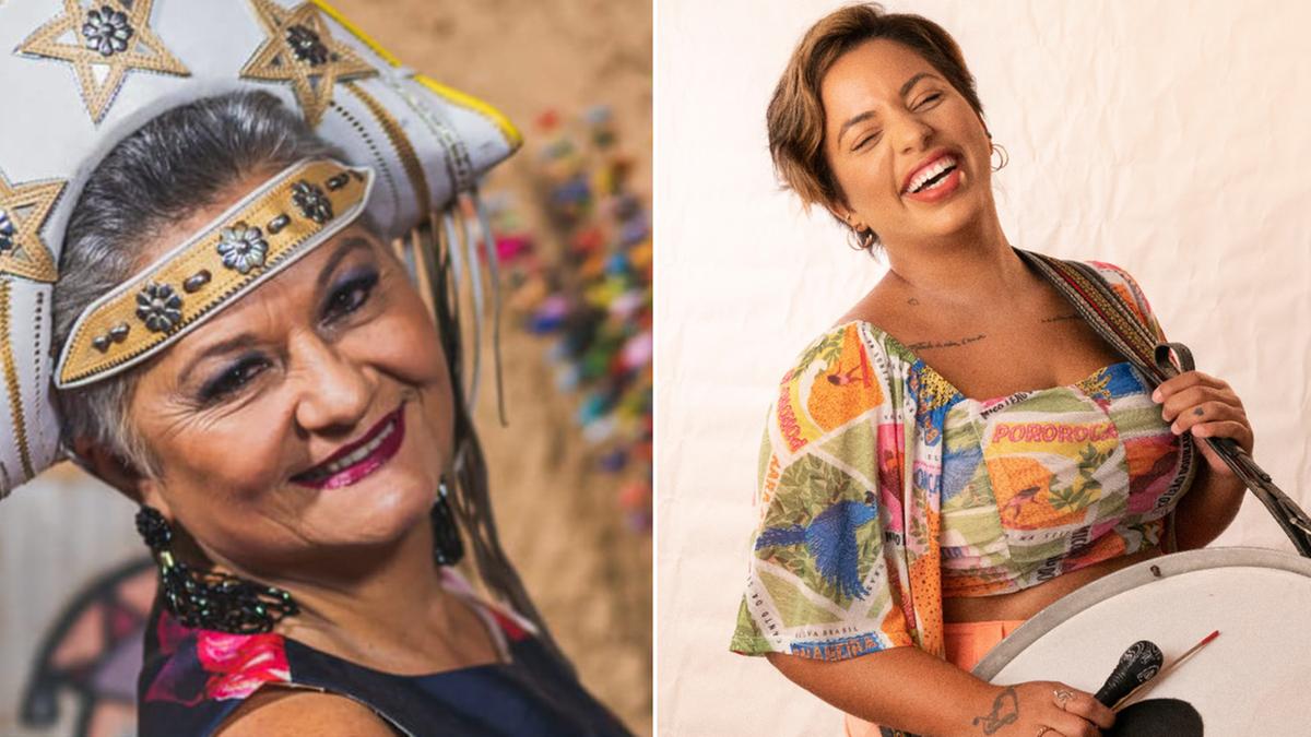 Bernadete França e Thaís Nogueira são as atrações da Temporada Maria Bonita, que homenageia as mulheres que se dedicam ao forró, durante o mês de março (Divulgação)