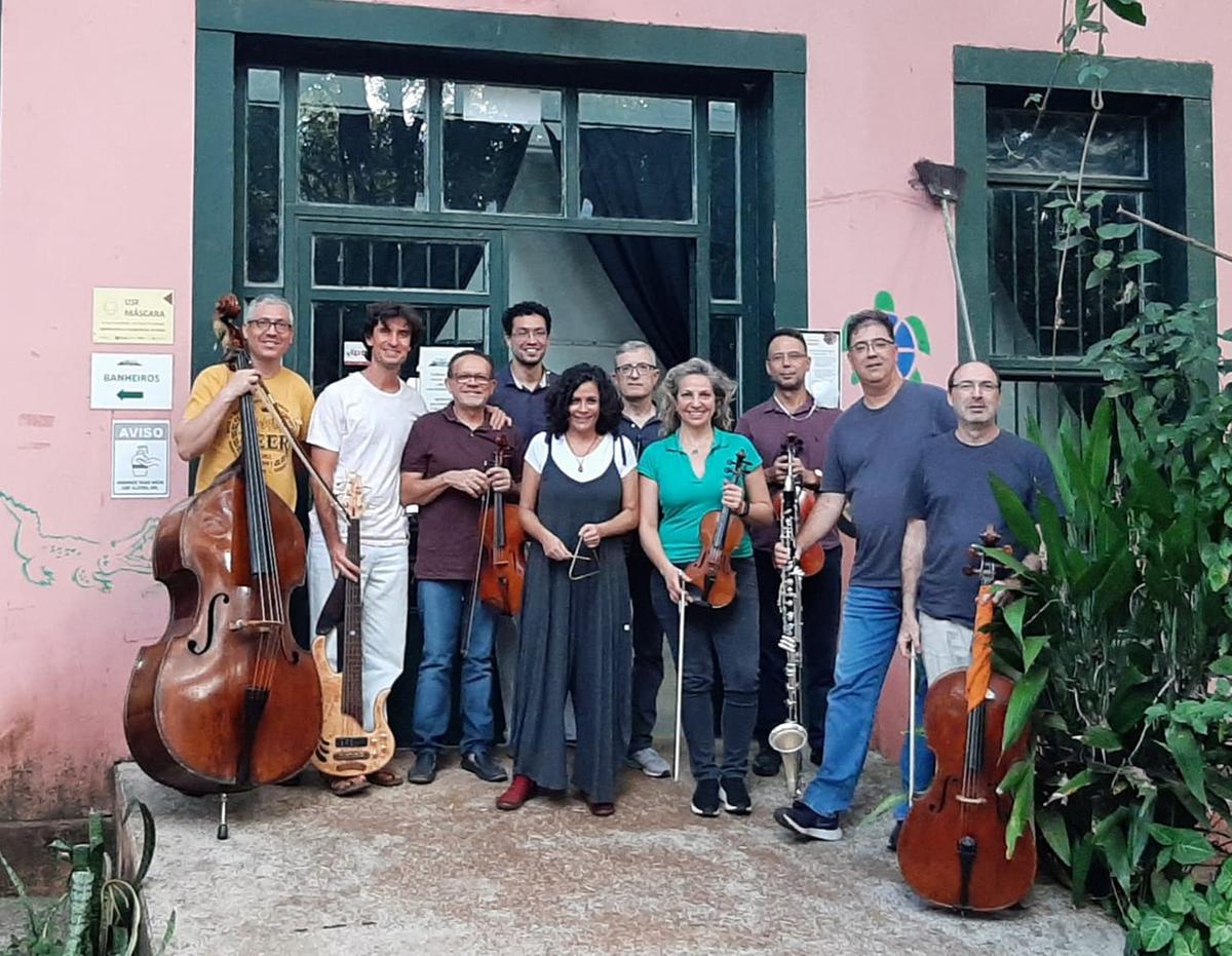 A cantora Andreia Preta e os músicos da Camerata Campineira se inspiraram em Mário de Andrade para criar o projeto ‘Os Sertões’ (Samuel Brisola)