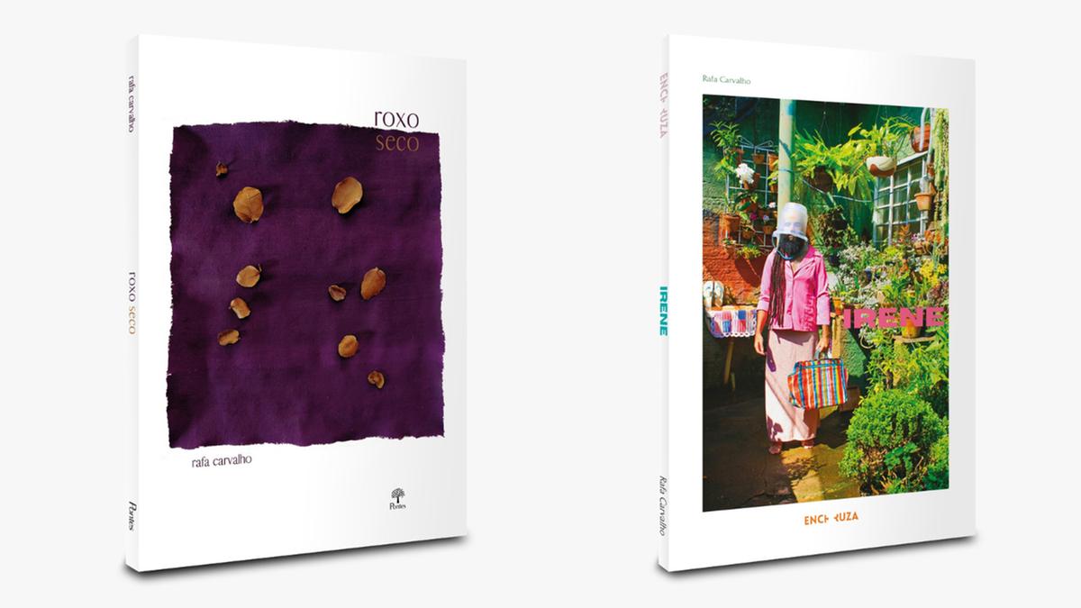 No livro ‘Roxo Seco, o autor revisita memórias de criança, enquanto que no romance ‘Irene’, conta histórias de sua avó materna (Divulgação)