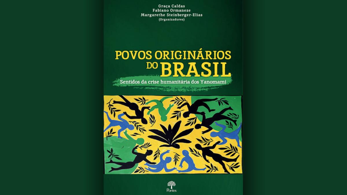 Capa do livro "Povos Originários do Brasil: Sentidos da crise humanitária dos Yanomami" (Divulgação)