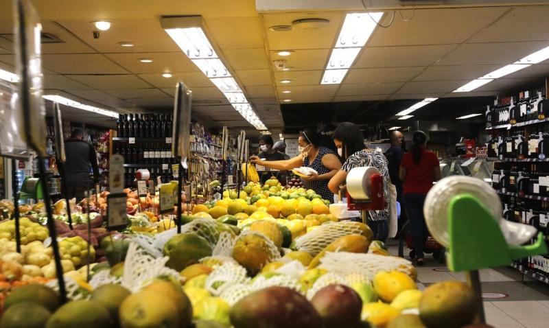 Supermercado na zona sul do Rio de Janeiro. (Tânia Rêgo/Agência Brasil)