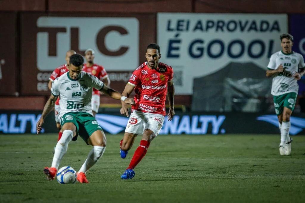 Alviverde não conseguiu segurar o ataque do time goiano (Roberto Corrêa / Vila Nova F.C.)