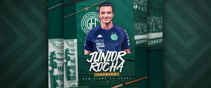 Guarani fecha contratação do técnico Júnior Rocha (Reprodução/ Redes Sociais)