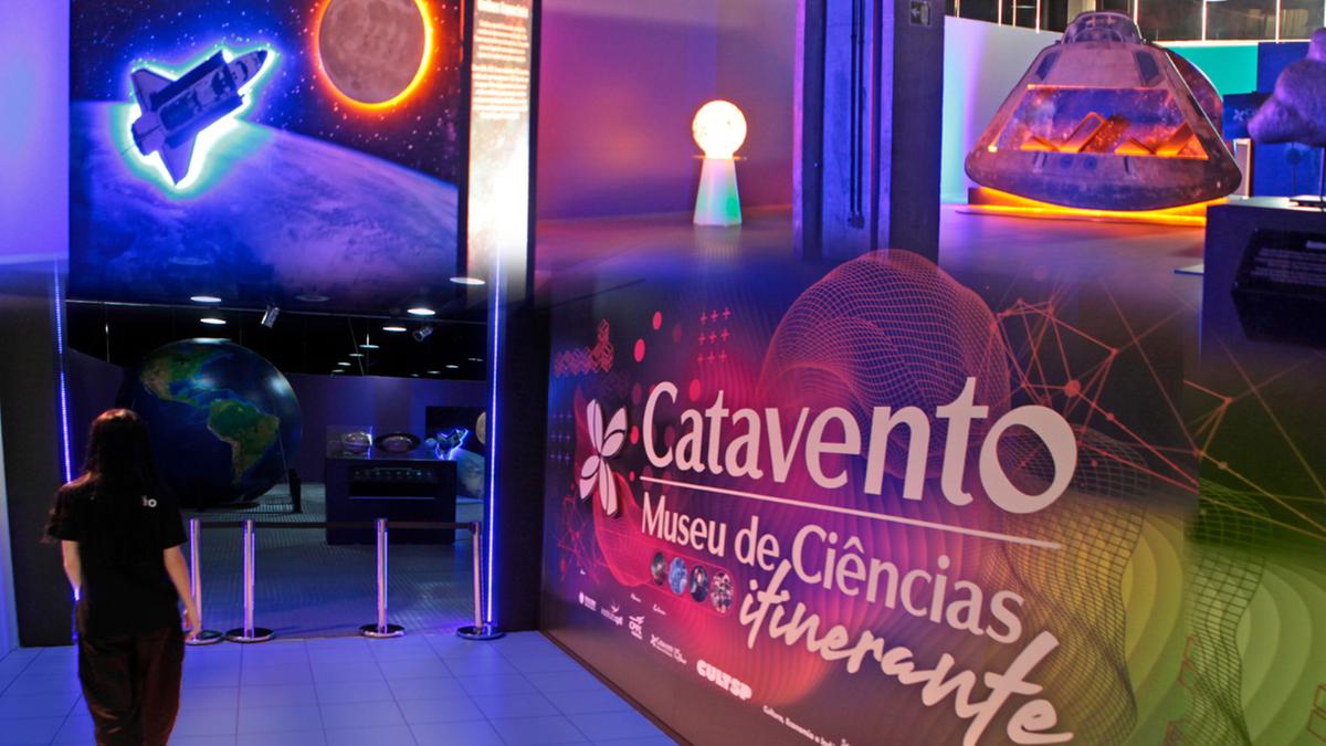 De caráter itinerante, o Museu Catavento traz uma mostra que contribuI para a compreensão de vários temas relacionados à ciência (Rodrigo Zanotto)
