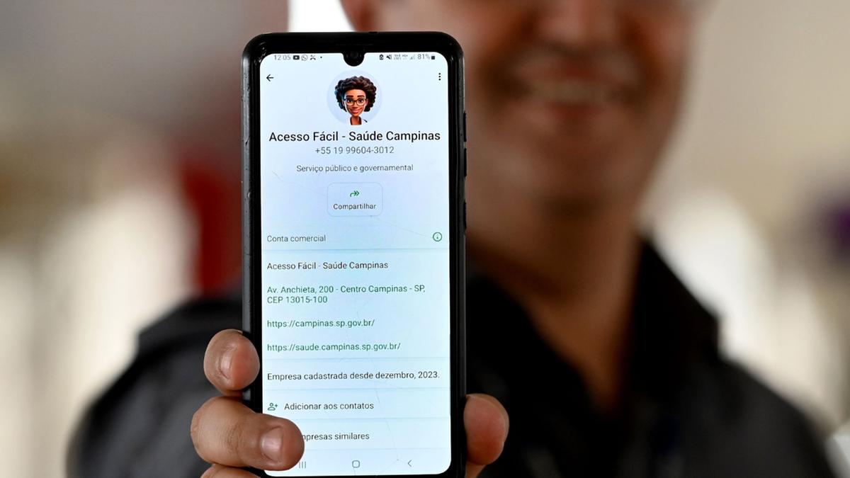 Inteligência Artificial para confirmar agendas de Centros de Saúde (Prefeitura Municipal de Campinas)