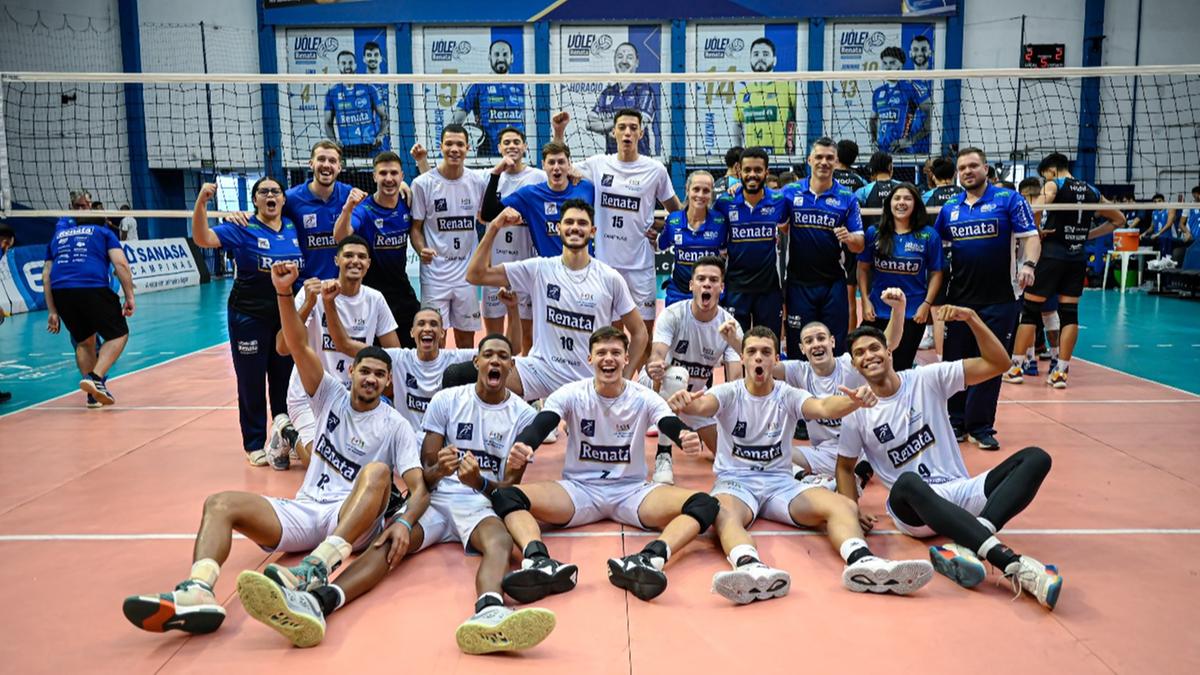 Equipe de Campinas perdeu a semifinal para o Minas e superou Suzano na disputa do bronze (Pedro Teixeira/Vôlei Renata)