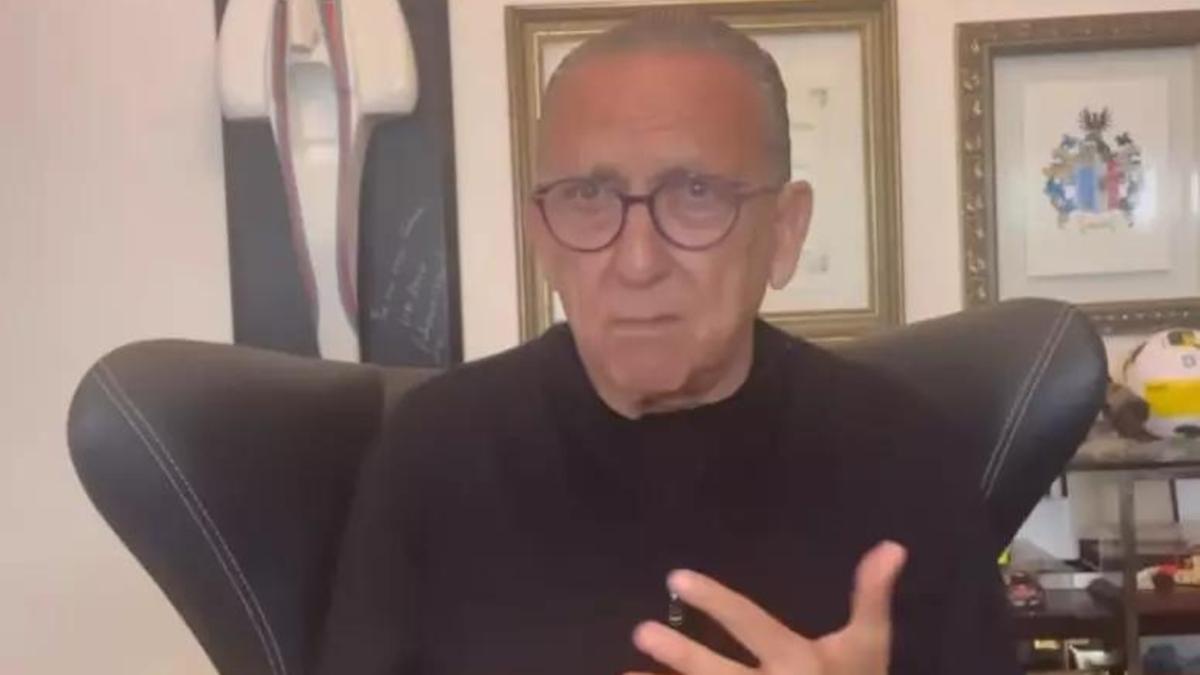 Galvão Bueno comenta Brasil x Estados Unidos e destaca preocupação com sistema defensivo (Reprodução/Galvão Bueno via Instagram / Estadão)