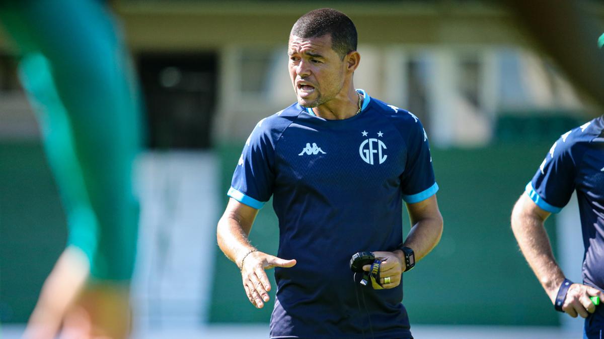 Marcelo Cordeiro, técnico interino do Guarani (Raphael Silvestre/Guarani FC)