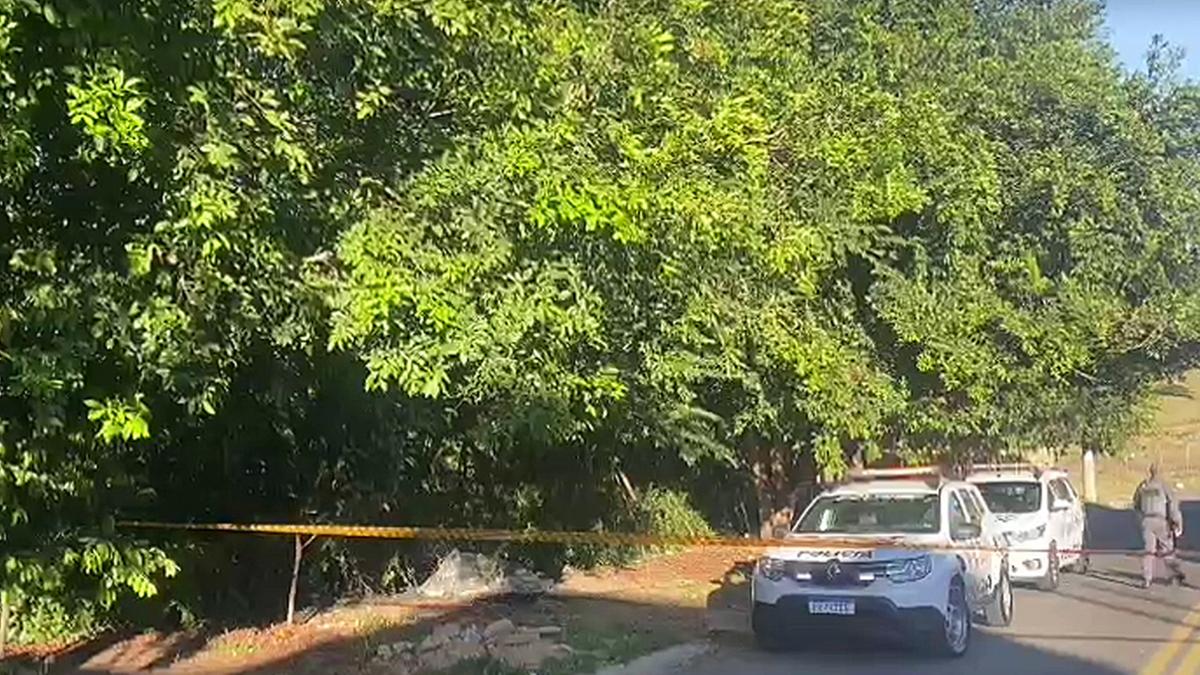 Rua Dulce Dias no bairro Colinas da Nascente, na região do Campo Grande; PM isolou o local e acionou a Polícia Técnico-Científica (Divulgação)